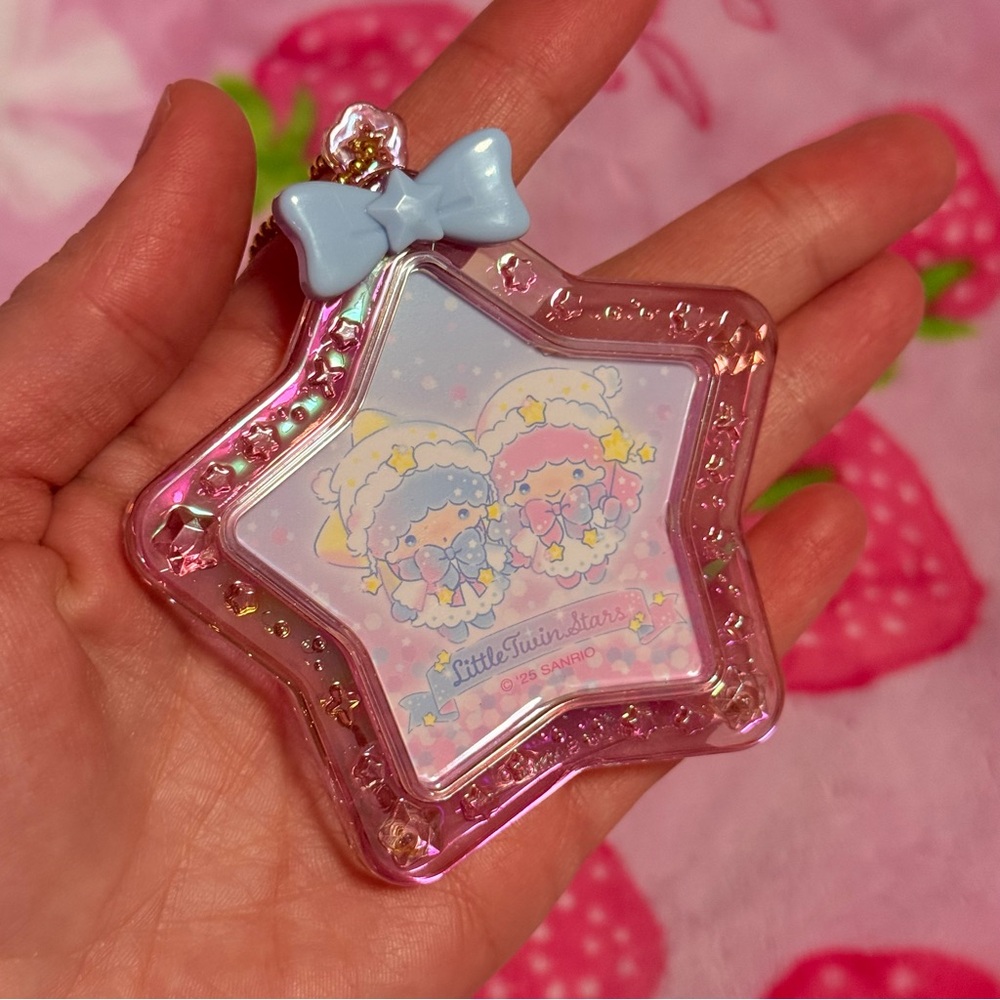 Sanrio Little Twin Stars Kiki Lala Mini Photo Holder Stand Japan Exclusive - Picture 2 of 5
